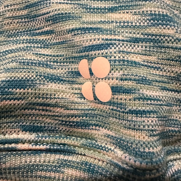 Sweaty Betty   Beautiful green pattern long sleeve - Picture 5 of 6